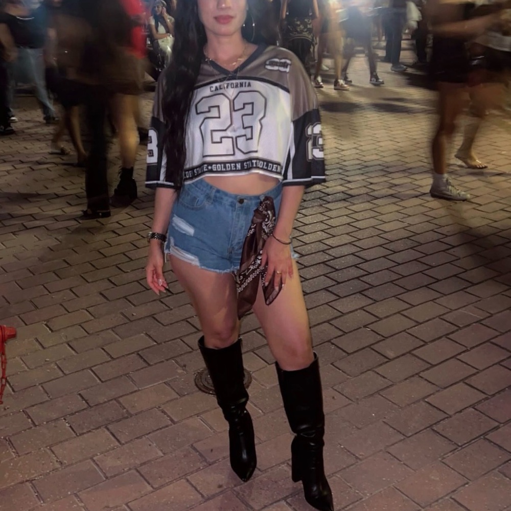 Black boots